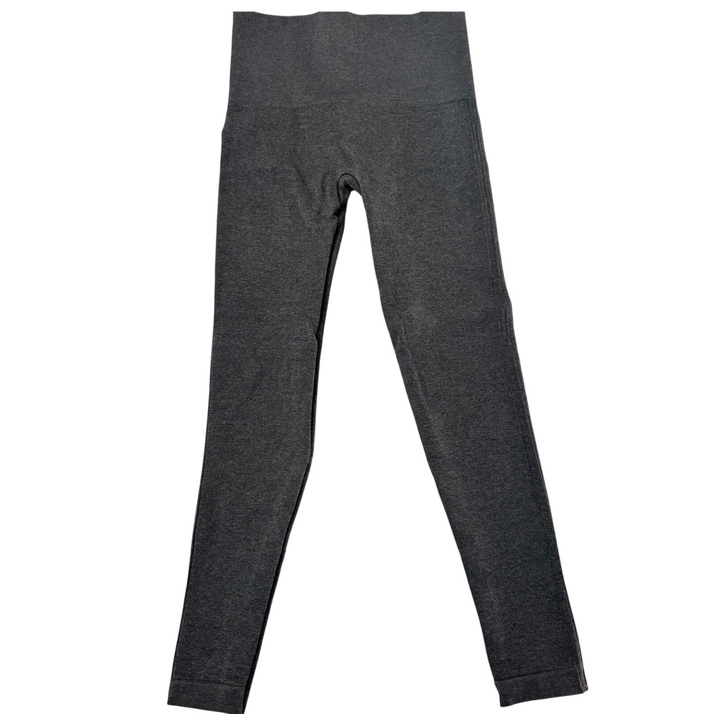 SPANX High Waisted Seamless Leggings Charcoal Gray M